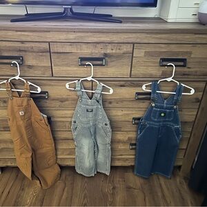 3T caRhartt and John Deere overalls